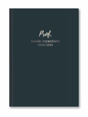 Tanári zsebkönyv, 2025/2026 tanév, A5, heti, TOPTIMER, kékesszürke