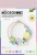 Moosgumi, 20x29 cm, 10 lap, FOLIA "Pastel", 10 különböző pasztel szín